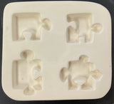 4 Puzzle Piece Mold