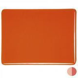 Orange Transparent (1125) 3mm Sample - The Glass Underground 