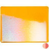 Marigold Yellow Transparent Irid (1320-31) 3mm Sample - The Glass Underground 