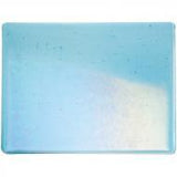 Light Turquoise Blue Transparent Irid (1416-31) 3mm Sample - The Glass Underground 