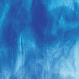 Turquoise Blue, Deep Royal Blue Streaky (2116) 3mm Sample - The Glass Underground 