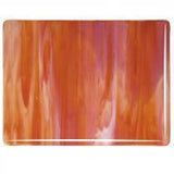 Red Opal, White Streaky (2124) 3mm Sample - The Glass Underground 